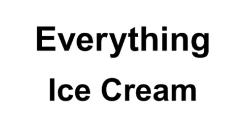 Everything Ice Cream