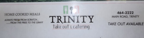 Trinity Take Out Catering Eat-in