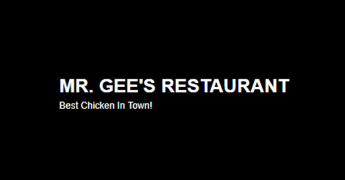 Mr. Gee's