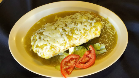 Green Wet Super Burrito