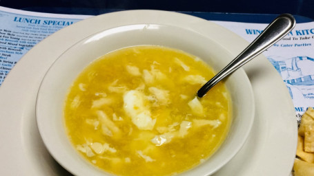 32. Velvet Chicken With Corn Soup (Quart)