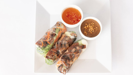 Bbq Chicken Spring Rolls (3)