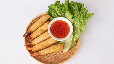 Crispy Shrimp Egg Rolls (5)