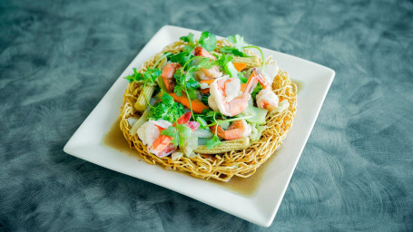 33. Crispy Chow-Mein With Tofu Vegetables