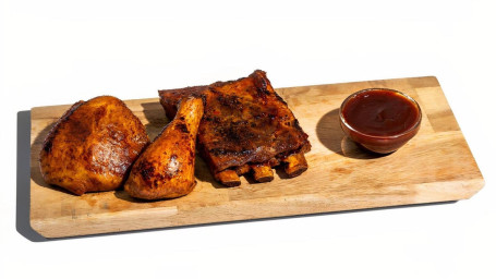 Chicken And Rib Duo With 1 Or 2 Sides
