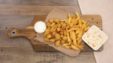 Bay Scallop And Chip Dinner