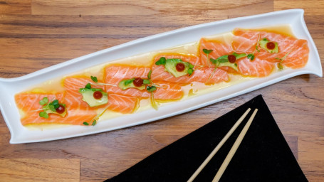 Salmon Carpaccio (6 Pieces)