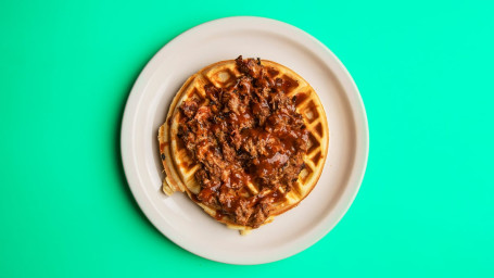 Whole Pulled Pork Waffle