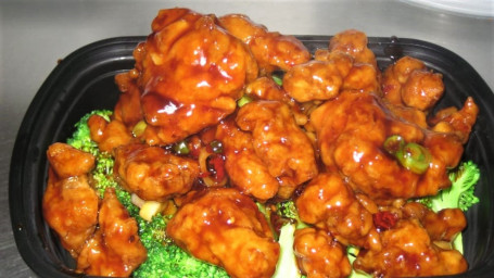 Spicy Chicken With Orange Flavor