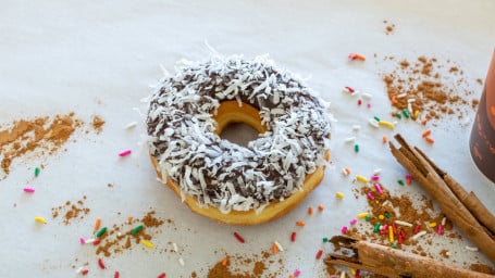 Raised Donut With Sprinkle