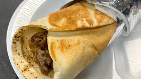 Steak Cheese Pita Wrap