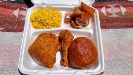 Fried Chicken (2Pc) 2 Sides