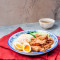 Plum Fried Chicken On Garlic Rice