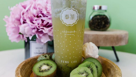 Chá Verde Kiwi Manjericão