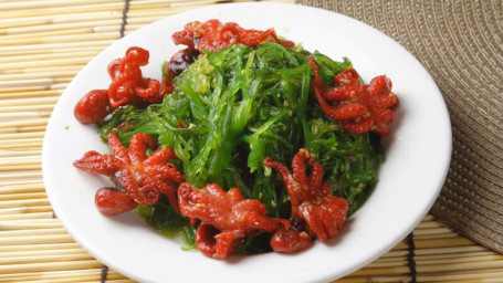 157. Mini Octopus Seaweed Salad Hǎi Cǎo Bā Zhǎo Yú