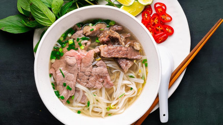 Rare Tender Steak Brisket Pho