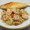 Shrimp Scampi With Lobster Butter Sauce Platter