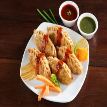 Frango Darjeeling Frito Momo