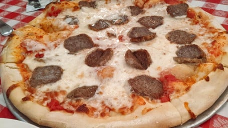 Pizza With Meatballs (Small)
