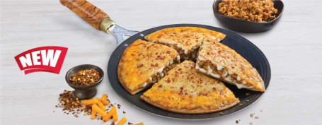 Pizza Keema Paratha De Frango