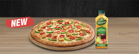 Pizza Juice Partnership Paneer Spl Combo (Refeição Para 1)