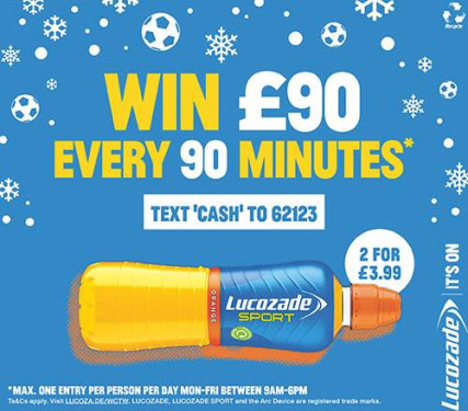 Lucozade 2 Por £ 3,99