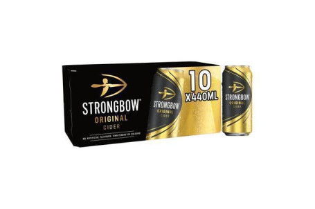 Cidra Strongbow 10X440Ml Preço Original £17,49