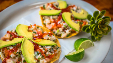 Ceviche Tostada Dinner