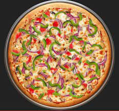 Pizza Recheada Com Vegetais