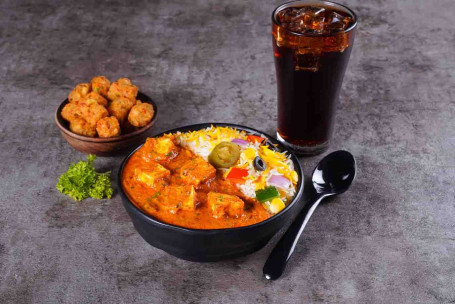 Paneer Tikka Rice Bowl Super Saver Combo (Serve 1)