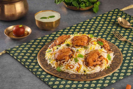 Lazeez Bhuna Murgh Chicken Biryani Boneless Serves 1]