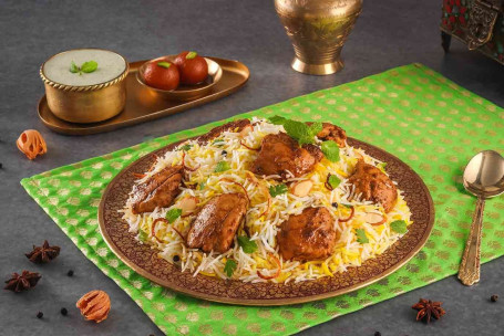 Lazeez Bhuna Murgh Chicken Biryani Boneless Serves 2]