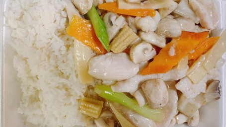 F. Moo Goo Gai Pan