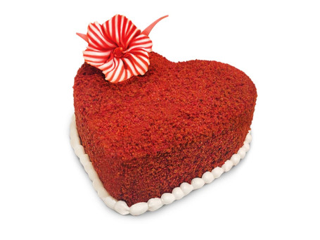 Bolo Red Velvet (Sem Ovos) (400 Gms)