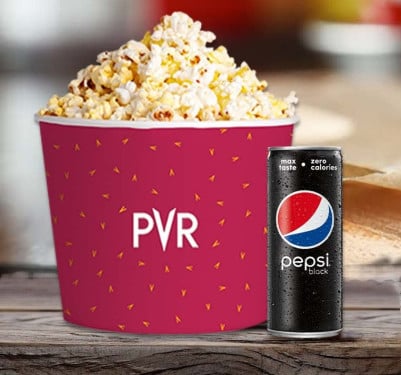 Popcorn Salted Regular +Pepsi Black Can