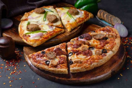 2 Meias Pizzas Não Vegetarianas [Medium].