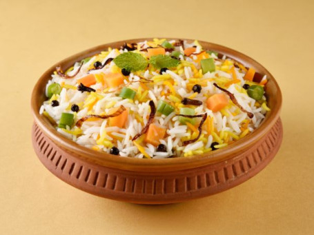 Veg Hyderabadi Biryani Porção Individual