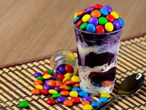 400Ml Açaí Morango Leite Em Pó M&M Leite Condensado