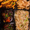 Honey Chilli Potato,veg Hakka Noodles,manchurian And Darshan