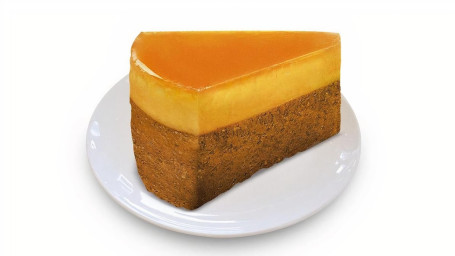 Mocha Flan Slice