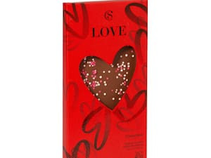 Tablete Chocolate Ao Leite Carta De Amor 45G