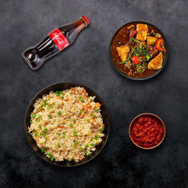 Arroz Paneer Chilly Combo