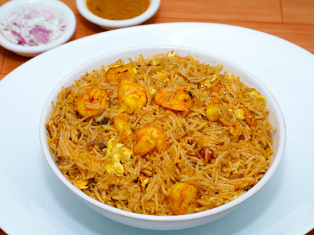 Prawn Biryani (Half Plate)