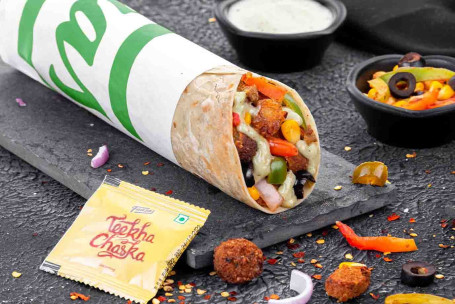 Wrap Veggie De Falafel Libanês [Recém-Lançado]