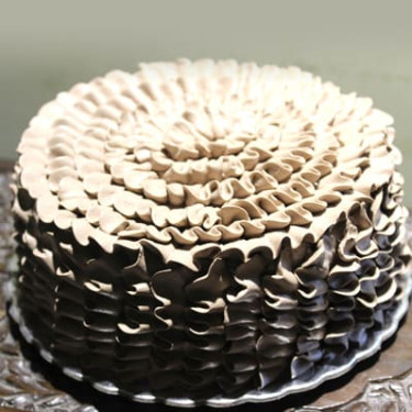 Choco Ruffle (Eggless)