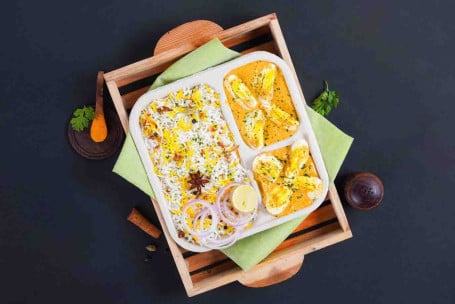 Mughlai Egg Curry Rice Lunchbox