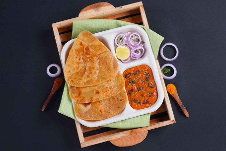 Rajma Paratha Lunchbox (Sem Culpa)