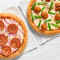 Crie Sua Caixa De Combinação Divertida Com 2 Pizzas Não Vegetarianas