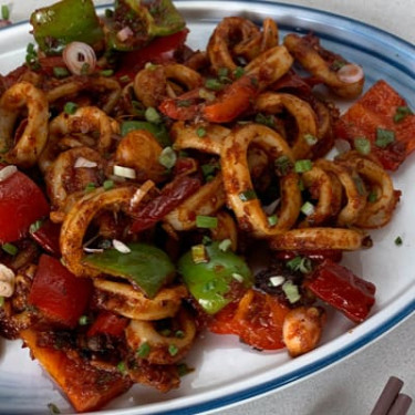 Spicy Calamari In Sichuan Sauce