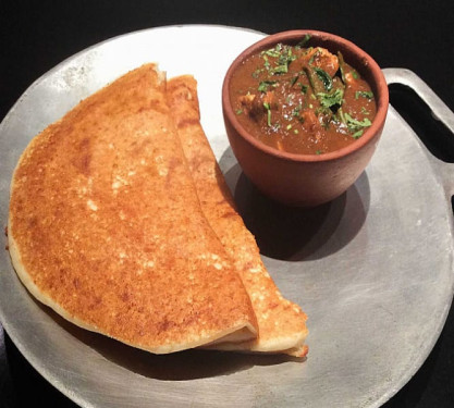 Kal Dosa 2Pcs Chicken Keema Masala